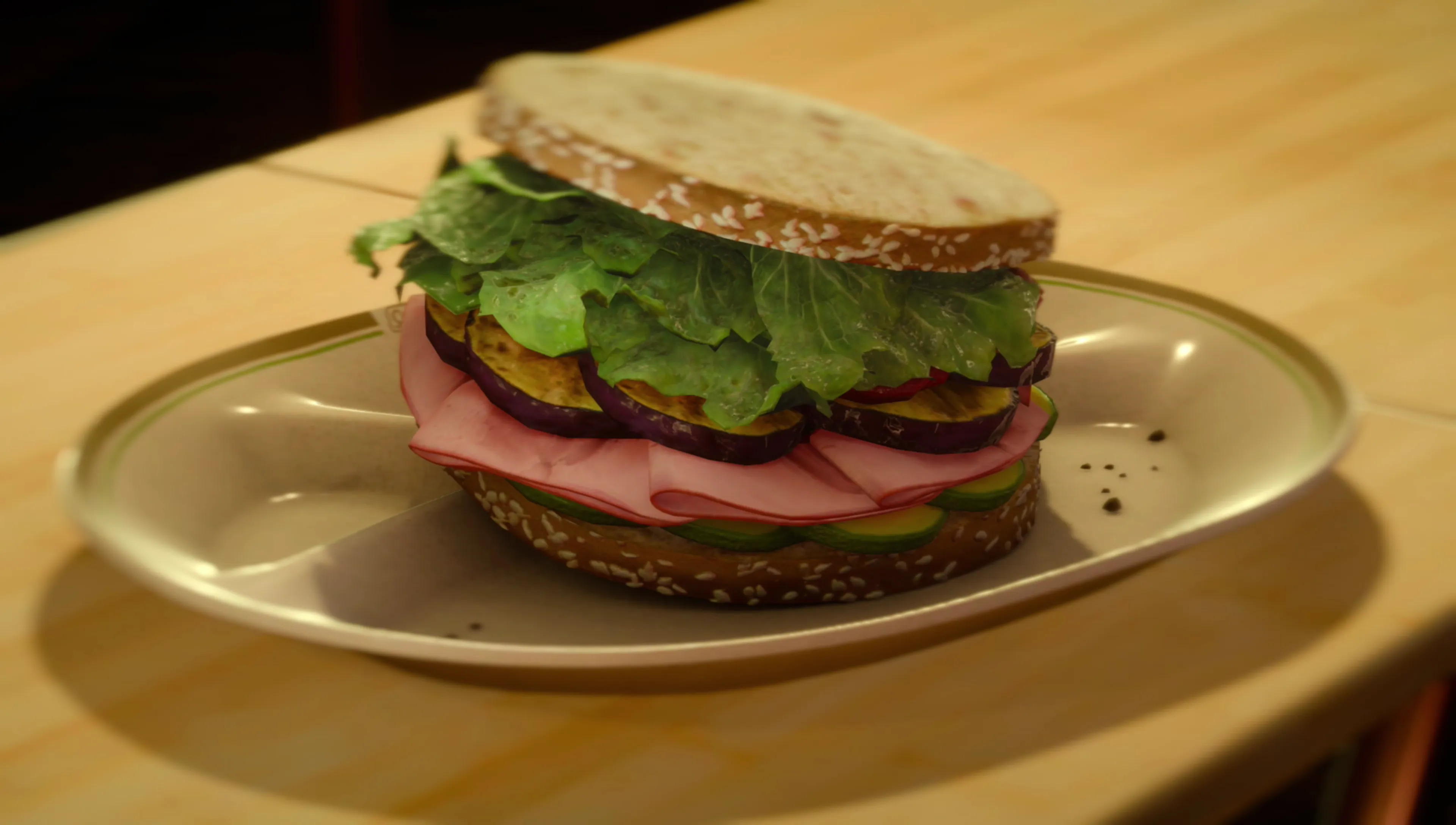 Multi-Meat Sandwich